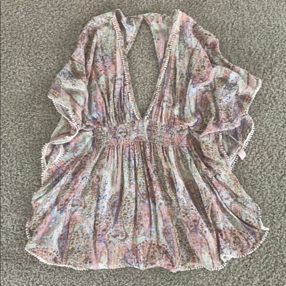 Beautiful boho bathing suit cover up
